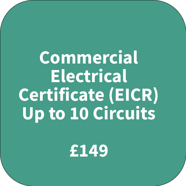 Domestic Electrical Safety Certificate EICR 1 3 Bedroom Landlords